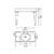 LAVATORIO CON MESADA VERSAILLES 107 CM 3 AGUJEROS FERRUM KGL3F-B - comprar online