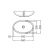 BACHA OVAL CITERA FERRUM LWZF-B - comprar online