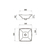 BACHA CUADRA TORI FERRUM L025K-B - comprar online