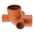 BOCA ACCESO HORIZONTAL C/3 ACOMETIDAS AWADUCT