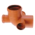 BOCA ACCESO HORIZONTAL C/3 ACOMETIDAS AWADUCT