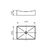 BACHA RECTANGULAR MILOS CUENCO FERRUM LK143-B - comprar online