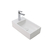 LAVATORIO RECTANGULAR TORI TOILETTE GRANDE 1 AGUJERO FERRUM LK302-B