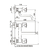 GRIFERÍA FV PAMPA COCINA PARED EXTERIOR PICO BAJO 0409/B6 - comprar online