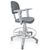 Cadeira Caixa Jserrano Cinza com Preto Com Braço Base Cinza - comprar online