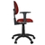 Cadeira Ergonômica NR17 Tecido Vermelho com Preto - comprar online