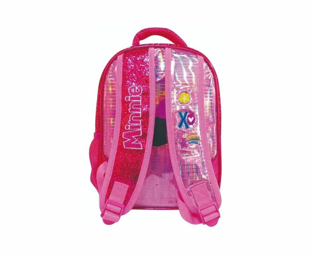 Mochila Minnie Espalda C/luz 12 Original Cresko Km207