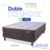 CONJUNTO DE COLCHON Y SOMMIER AURAL 2.00X0.29X2.00 - comprar online