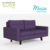SILLON PANGEA 2 CUERPOS PANA LILA P