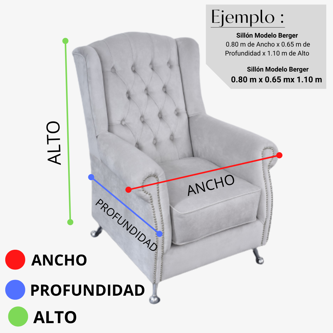 Medidas De Sillón 6345