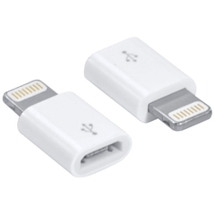 Adaptador Micro Usb Hembra A Lightning 8 Pines iPhone Macho