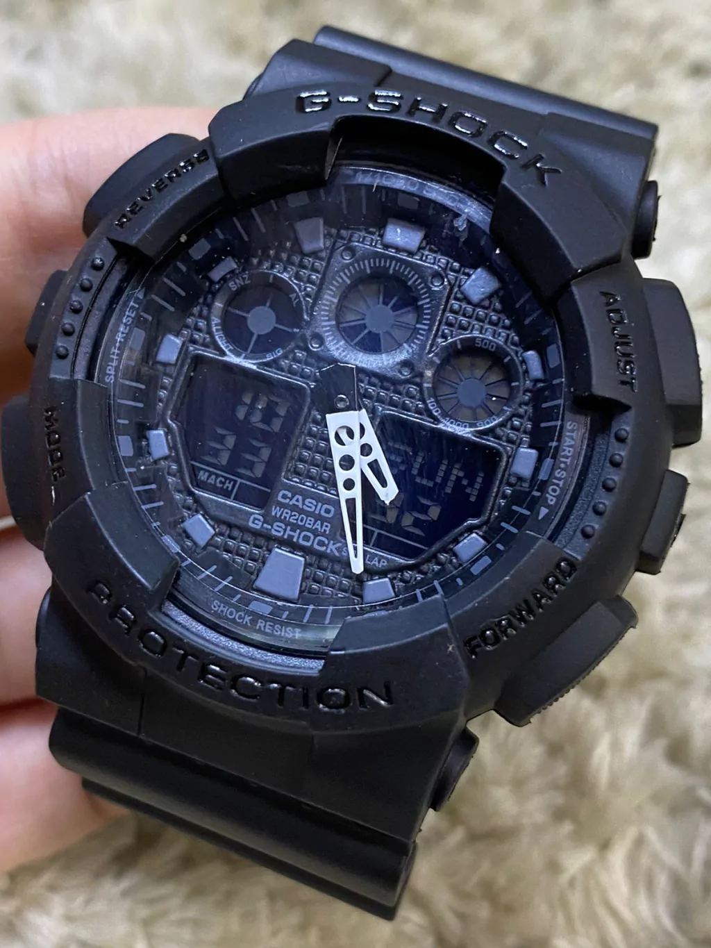 ジャンク品】G-SHOCK ブラック - 時計