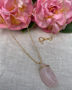 Colar Quartzo rosa - comprar online