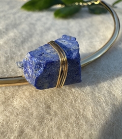 Colar com pedra Azurita - comprar online