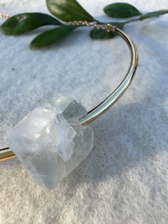 Colar com pedra Fluorita - comprar online