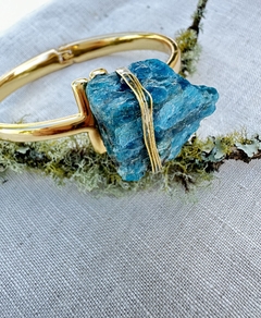 Bracelete com pedra Apatita