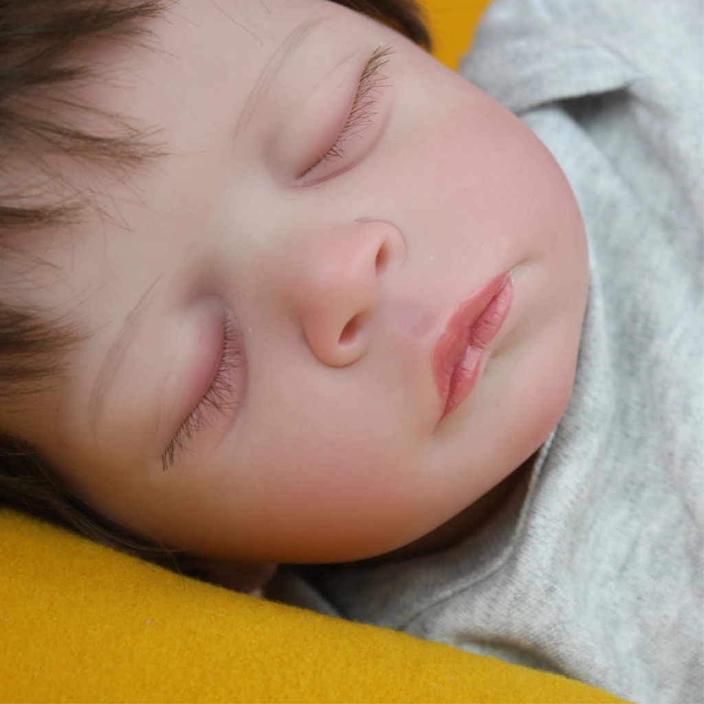 NPK Beurre de Bébé Reborn de 19 Pouces pour Nouveau Né, Endormi, Doux