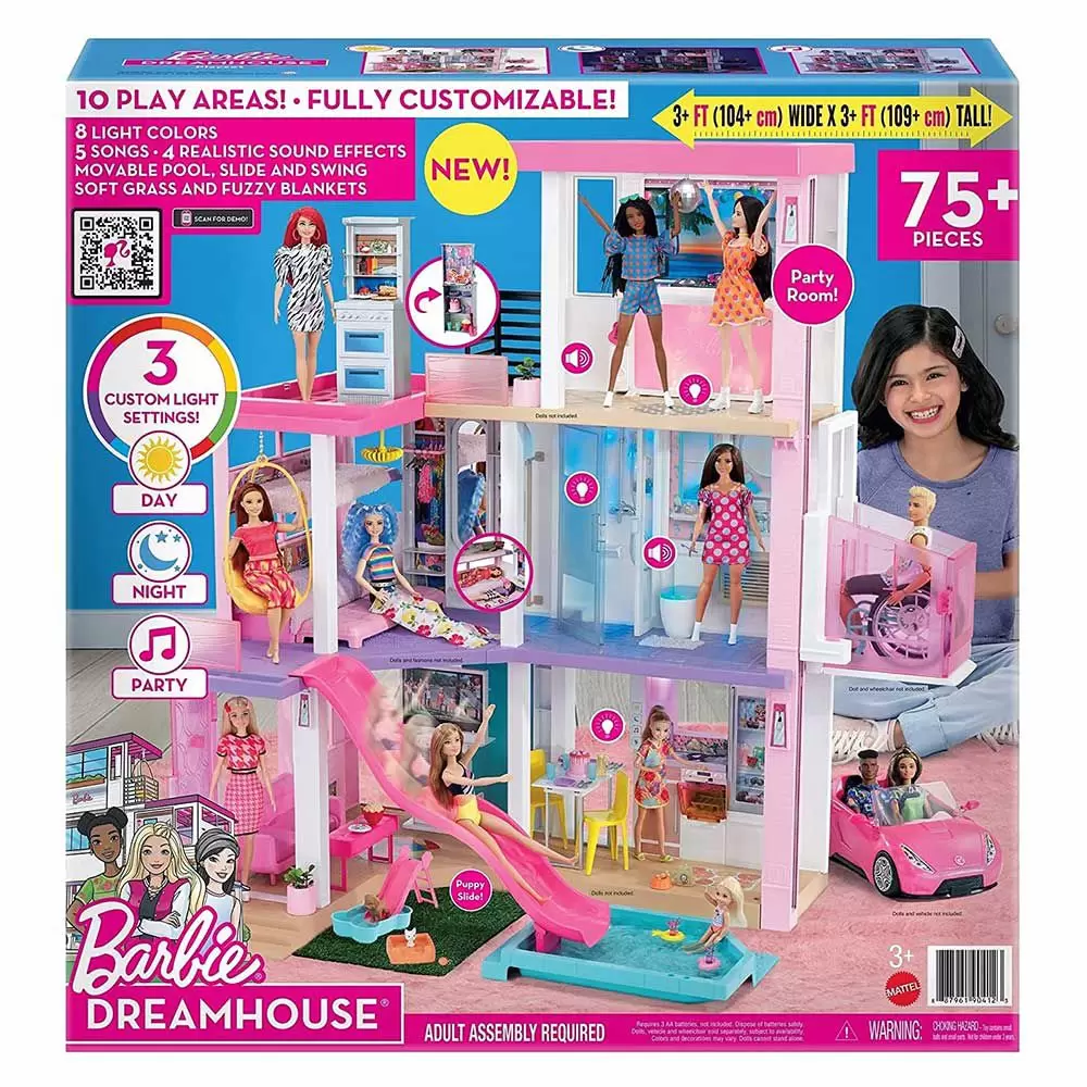 Casa Barbie Mega Mansão Com Elevador Casa Dos Sonhos 360 - Mattel Gnh53 -  Casinha de Boneca - Magazine Luiza