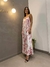 Vestido cruzado.