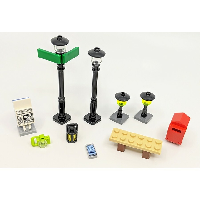 lego xtra street lamps