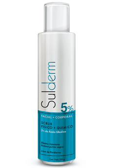 Scrub físico + químico