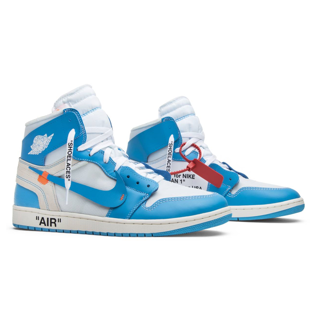 Nike Air Jordan 1 Off-White - Azul