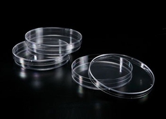Placas de Petri de 90 x 15 mm, Estériles.