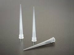 Tips p/micropipeta de 0.5-10uL cortos.