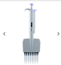 MicroPette Plus 8-Channel Auto Pipettor, 50-300µl