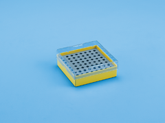 Caja para Microtubos de 0.5 ml Materia: PC/LDPE
