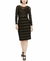 VESTIDO DE FIESTA VALLINA COLOR BLACK MARCA LAUREN/POLO RALPH LAUREN TALLA 12