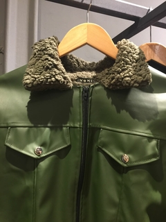 Bomber Jacket couro ecológico - comprar online