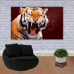 Placa Decorativa Animais 43 Tigre