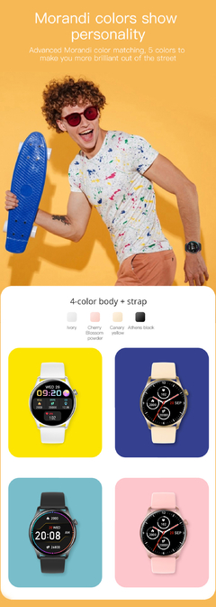 Colmi Sky 8 Smartwatch Relógio Inteligente Touch Screen - comprar online