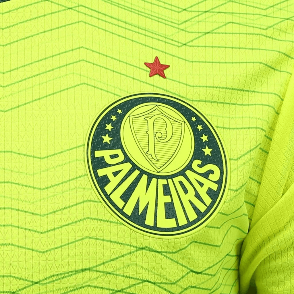 Camisa Palmeiras III 2023/24 - Torcedor Puma Masculina - Verde Limão