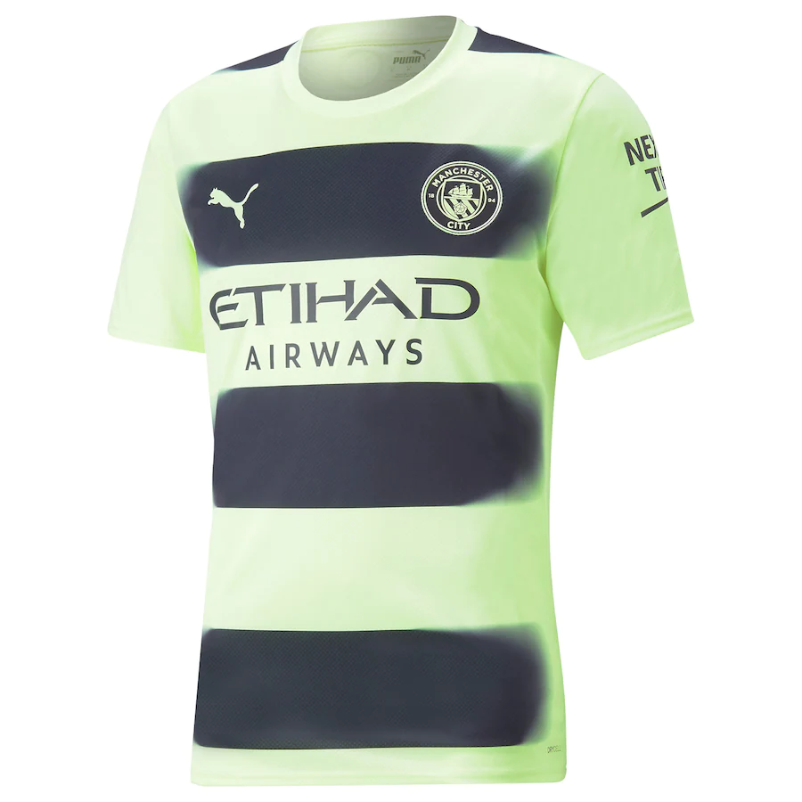 Camisa Manchester City Home 22/23 Jogador Puma Masculina - Azul