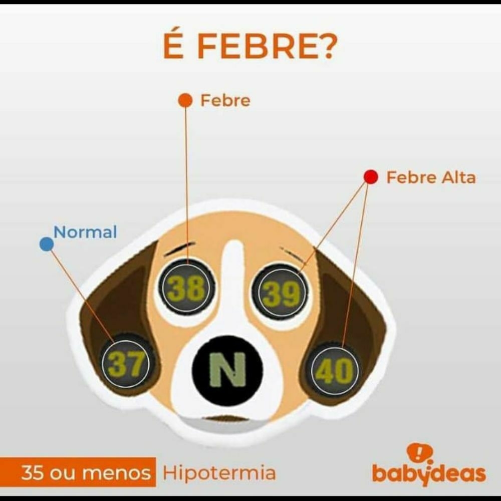 Termo Friends Monitor de Temperatura em Adesivo Babydeas com 4