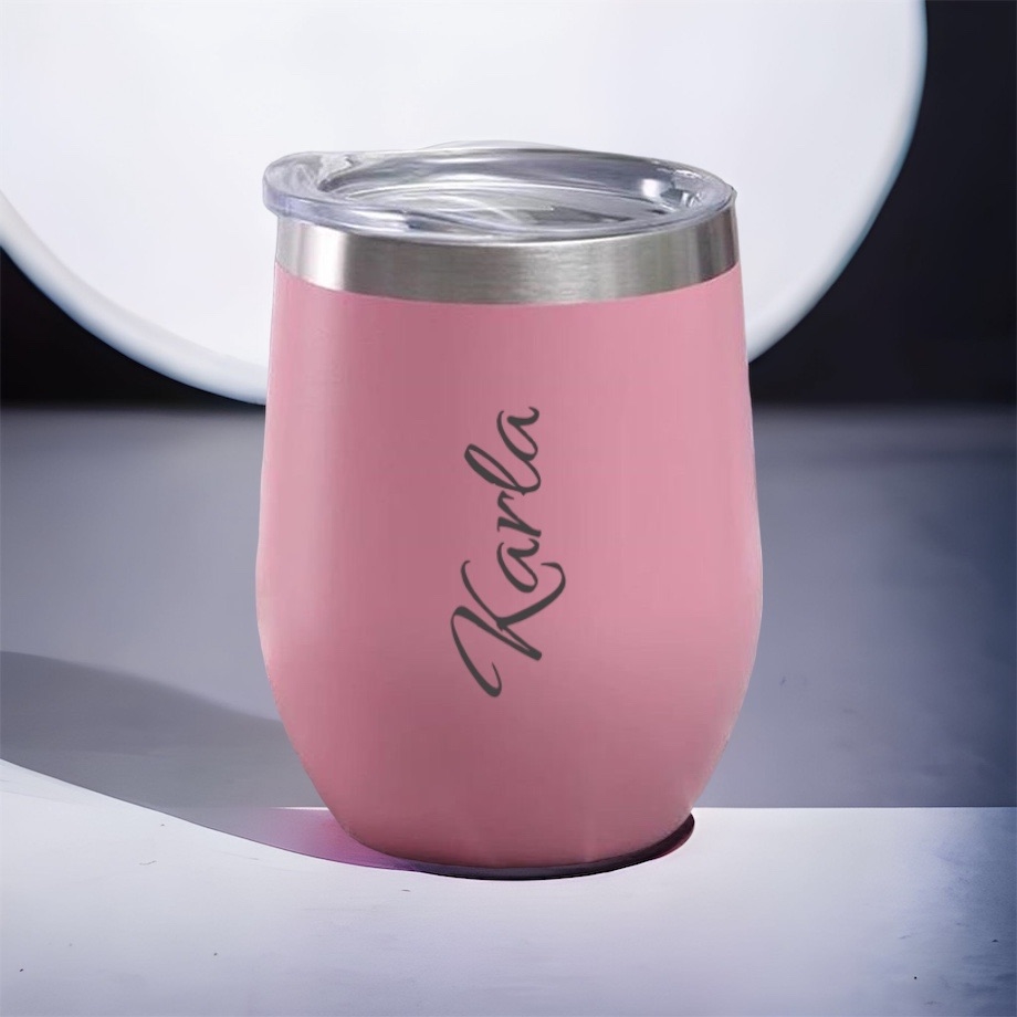 Vasos Personalizados con tu Nombre, Vasos Personalizados Para Mujer Hombre  Grabados con Laser, Vasos Termicos Frio y Caliente Con Tapa Personalizados