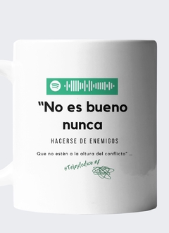Taza “Al lado del camino” - Fito Paez