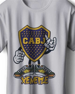 Remeras de Boca Juniors con Xeneize Festejando - 9002 - comprar online
