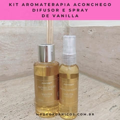 Kit Aromaterapia Vanila: Difusor de Ambiente + Spray de Ambiente
