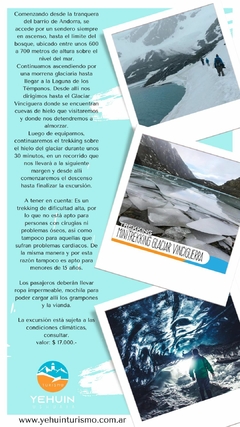 Minitrekking sobre Glaciar Vinciguerra