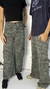CARGO CAMO VERDE - indigo denim