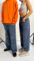 ORANGE ZIP PANTS - comprar online