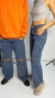 ORANGE ZIP PANTS