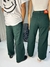ZIP PANTS VERDES - indigo denim
