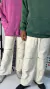ZIP PANTS BLANCOS