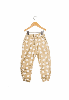 JOGGER GABARDINA ESTAMPADO NIÑO