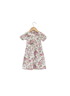 VESTIDO INTERLOCK FLOREADO NIÑA