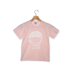 REMERA BASICA NENA SMILE NIÑA